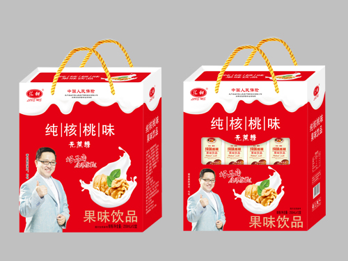 純核桃味無(wú)蔗糖果味飲品禮盒